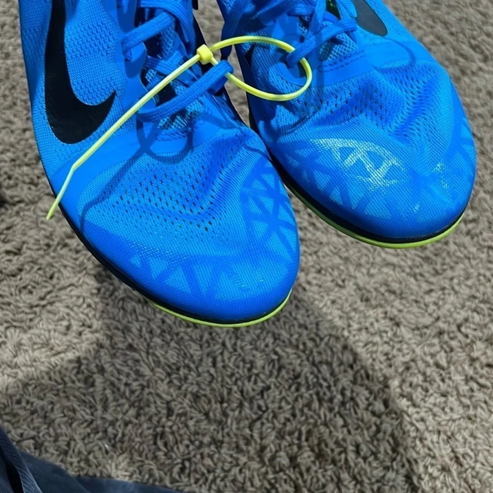 Nike XC Track train Blue Athletic Shoes with Lightweight Design and Rubber Sole